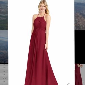 Azazie Burgundy Bridesmaid Dress